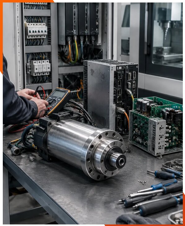 Ремонт приводов шпинделя станков в Славгороде